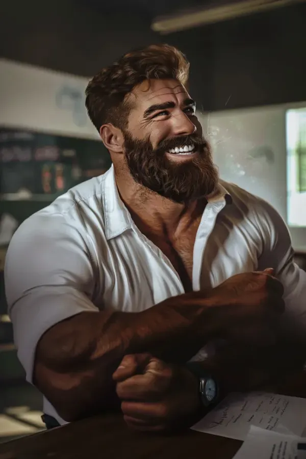 Teddy the teacher