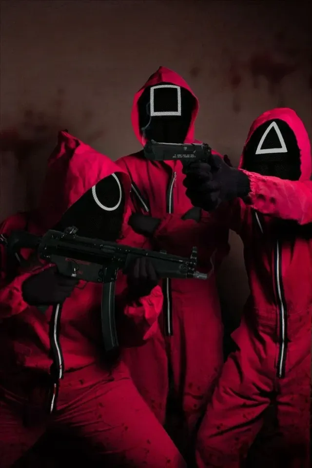The squid game guards