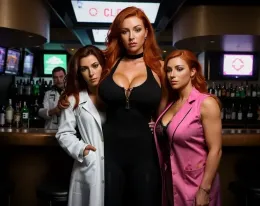 "Mallory", "Tanya", "Suki" (Dangerous Curves management team)