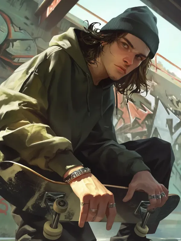 Skater Boyfriend Skylar Beaumont