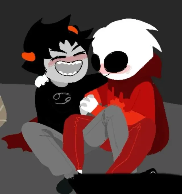 You, Dave Strider & Karkat Vantas — 🍎.