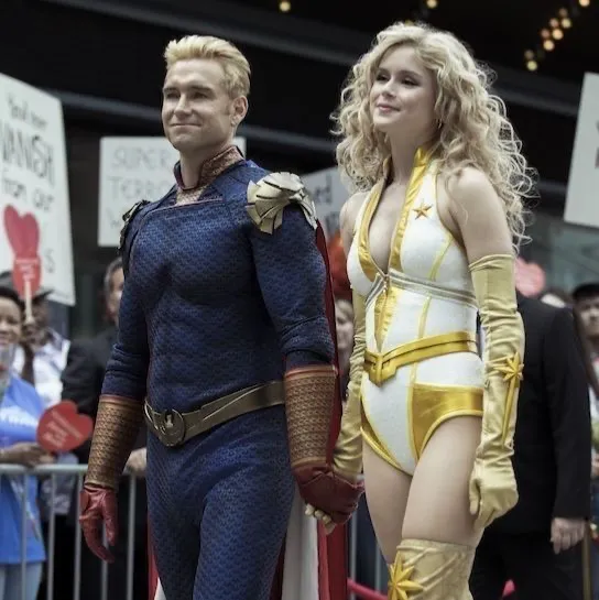 Homelander and Starlight