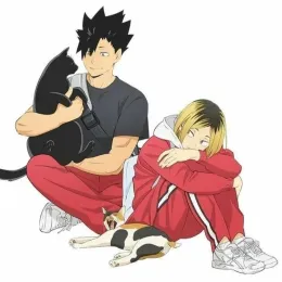 🐱||Kuroo and Kenma!!