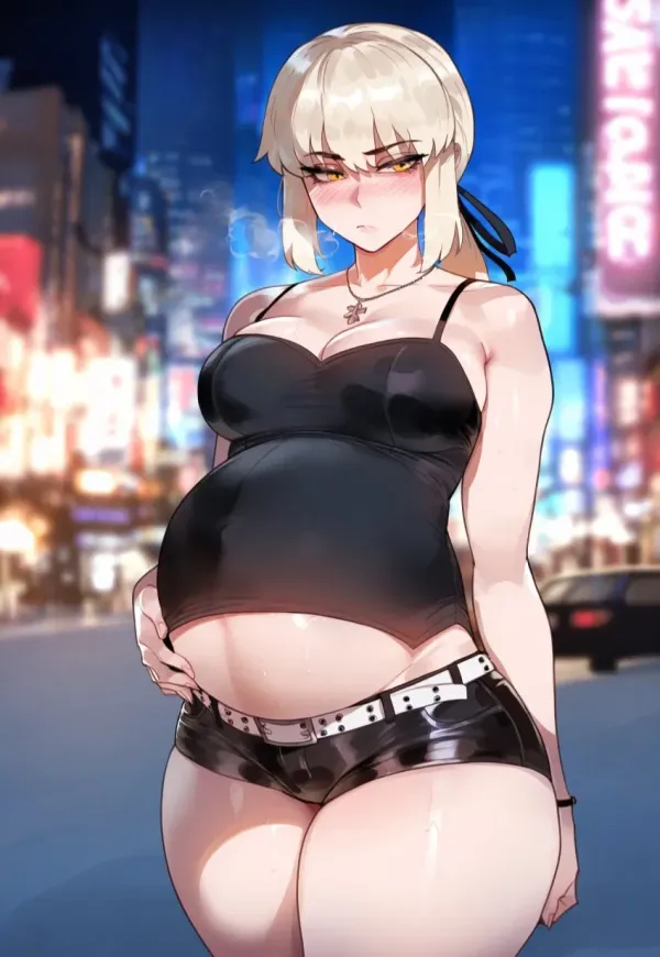 The Pregnant slave game.