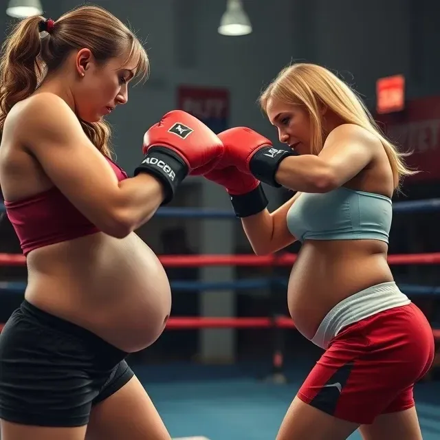Pregnant fight club