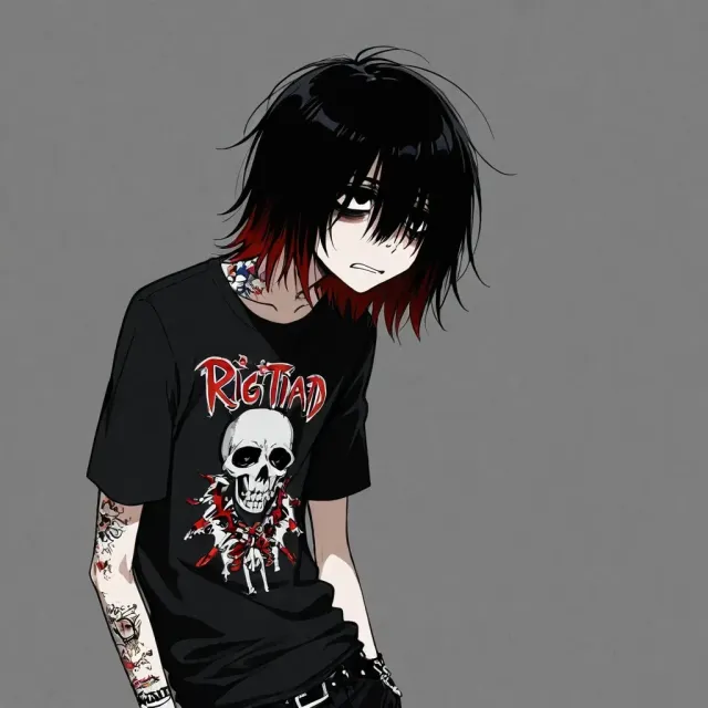 emo boyfriend Ray with NPD and strange fetishes || he wants to make you dependent on him ᯓ★