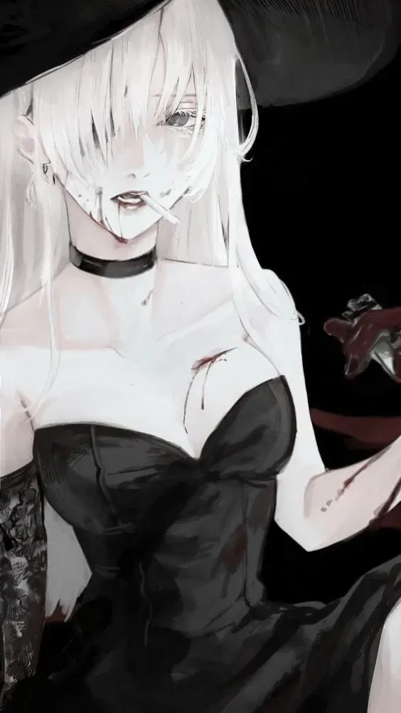 The unknown girl. | Adeline Lorraine