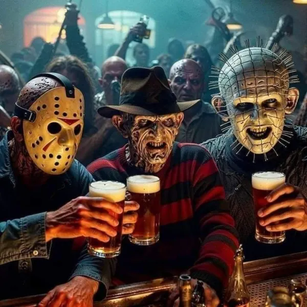 Ghostface, Jason Voorhees, and Freddy Krueger.