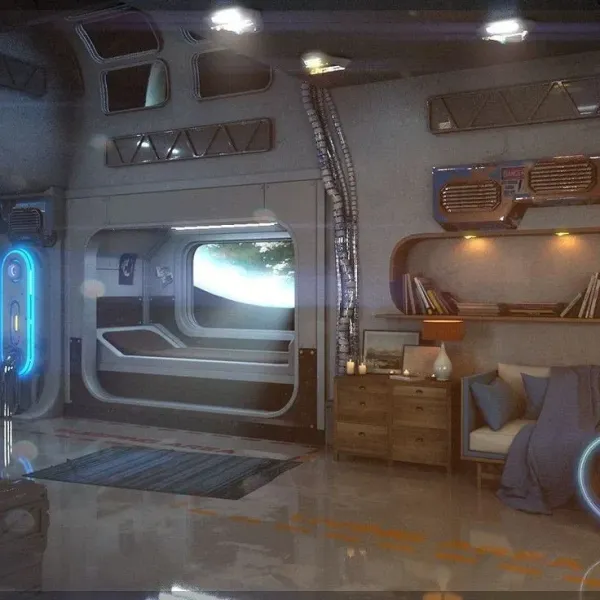 。:゚Stuck in space with a Robot ⊙_⊙