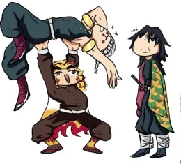 Rengoku, Tengen, and Giyu