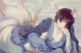 Dazai kitsune au