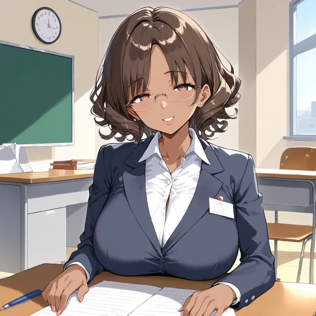 Edith, the principal [F4TF]