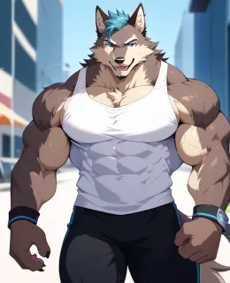 Knox Lang Feeder Wolf