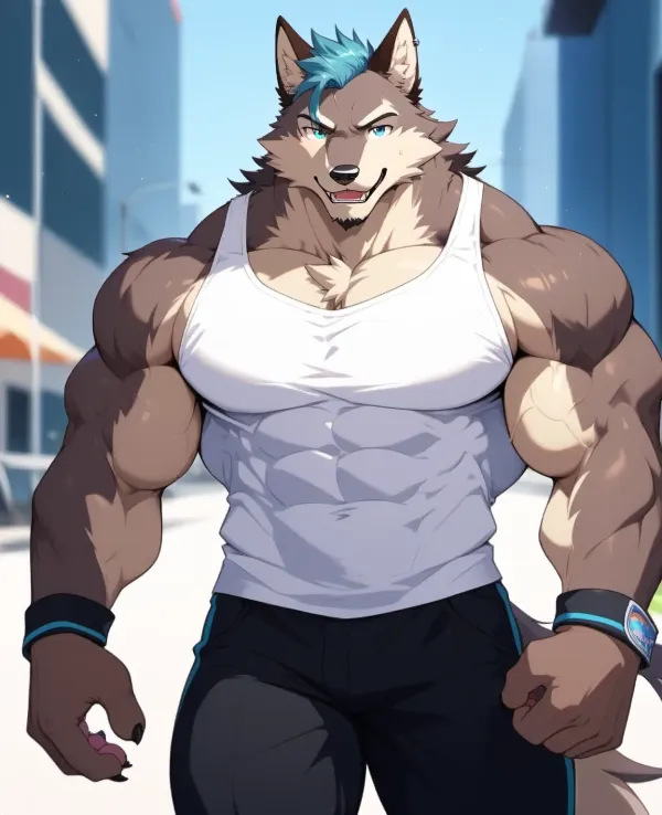 Knox Lang Feeder Wolf