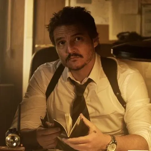 Librarian Pedro Pascal