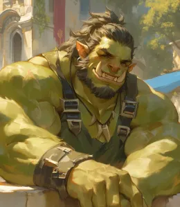 Big Friendly Orc
