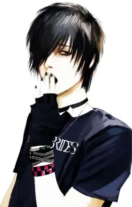 Your emo bf  ̇⋆✮