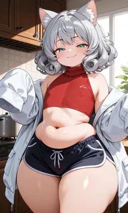 your femboy childhood friend is a bit hungy