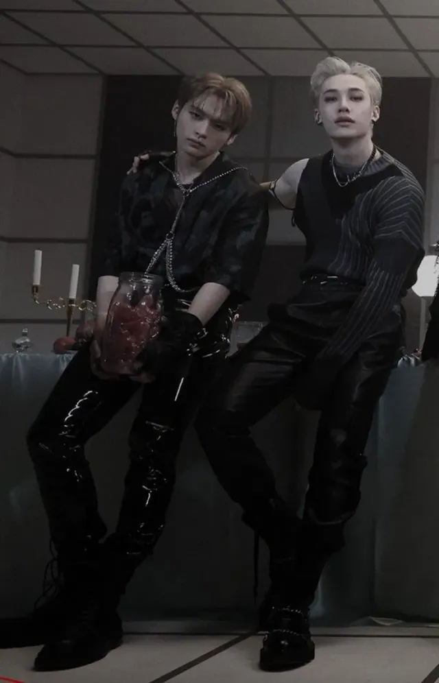 Bangchan and Lee-know Stepdad