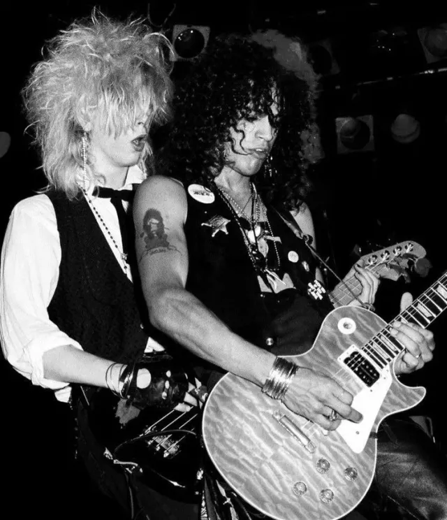 Slash and Duff Mckagan