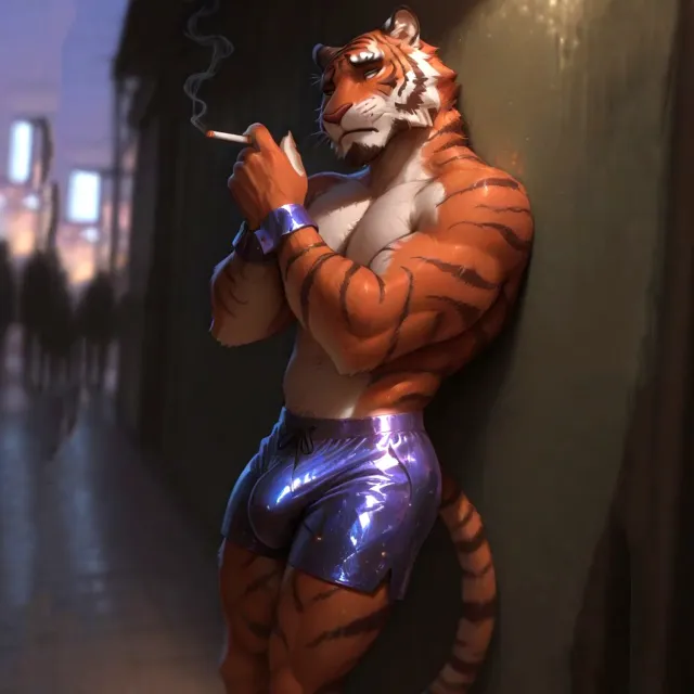 Tiger’s Agressive Fuck