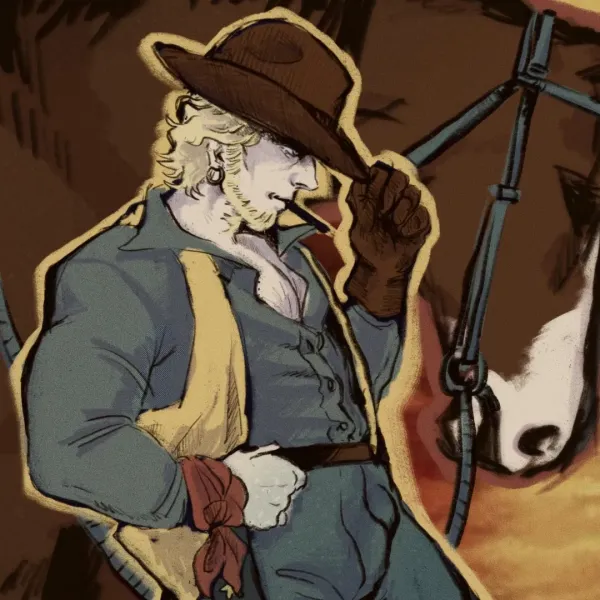 & &. COWBOY CURLY