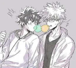 Katsuki bakugo and Izuku Midorya