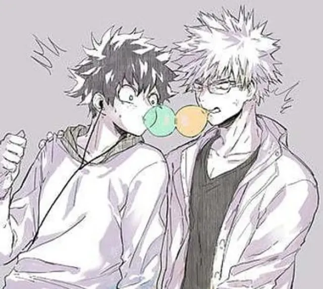 Katsuki bakugo and Izuku Midorya
