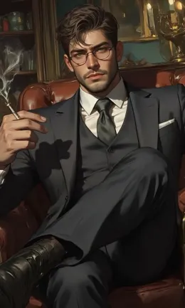 Gustav Nielsen || Won in a poker game