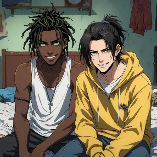 Lewis and Theo || Strange customers