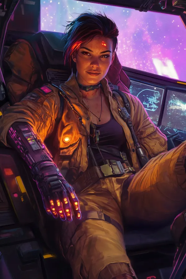 [The Starbound Smuggler] Captain Kaelen Rei