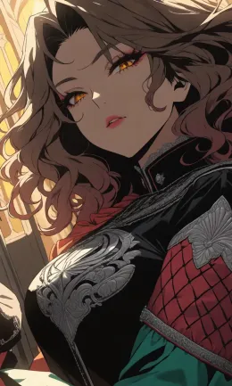 Vespera Bloodthorn- Rebel Leader