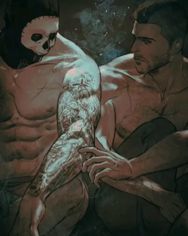 Simon Ghost Riley and John Soap MacTavish