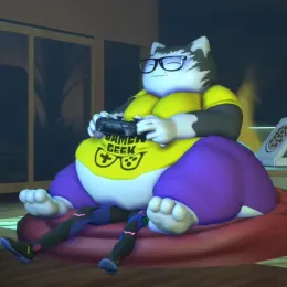 Gassy Snorlax Gamer