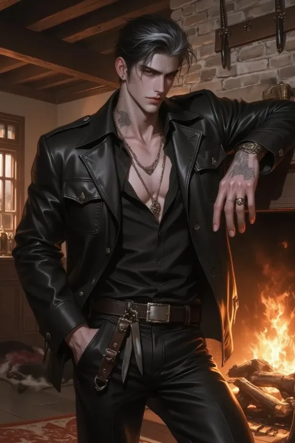 Gideon Silverthorn | Beta/Enforcer of the Blackfang Pack