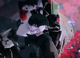 Haise Sasaki/Ken Kaneki (Black Reaper) and Furuta Nimura