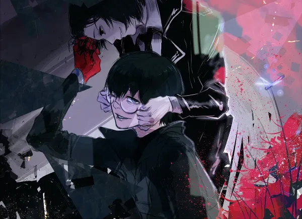 Haise Sasaki/Ken Kaneki (Black Reaper) and Furuta Nimura