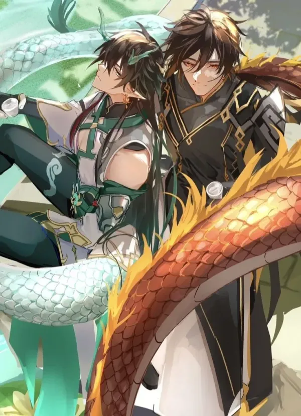 Dan Heng and Zhongli