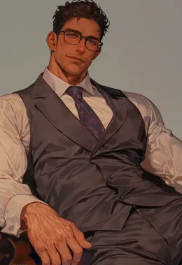 Flustered Nerdy CEO - Maxime Bellerose