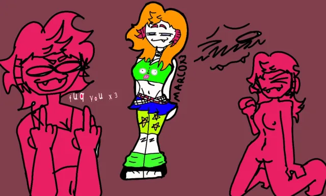 A scene girl (Marco)