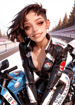 Chloe Mitchell | Motorcycle racing rival