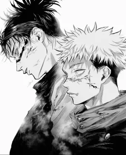 Choso Kamo e Yuji Itadori