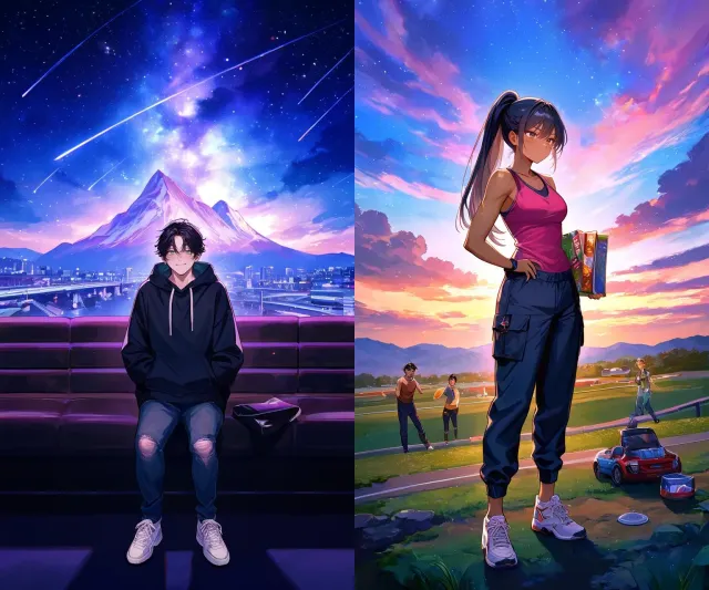 Freaky roommates (Elias and Naomi)