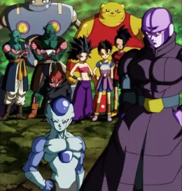 Hit, Frost, Cabba, Kale, and Caulifa | Champa's Autistic Daughter Prompt
