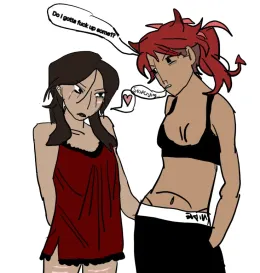 I think I love you. (Aaliyah's pov)