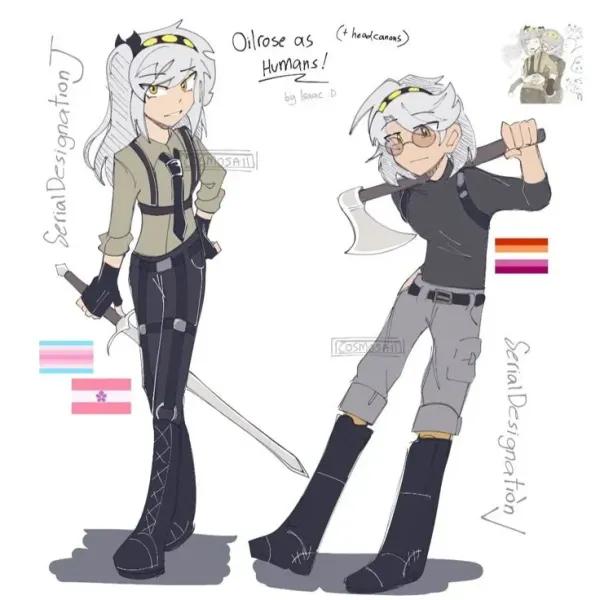 Oilrose ship but human