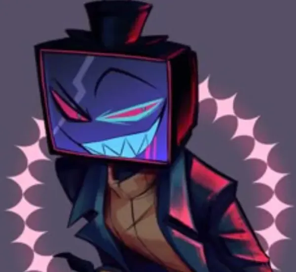 Past RadioStatic AU | Somewhat Yandere Vox x Female Alastor!