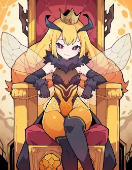 Queen Bee but LITERALLY