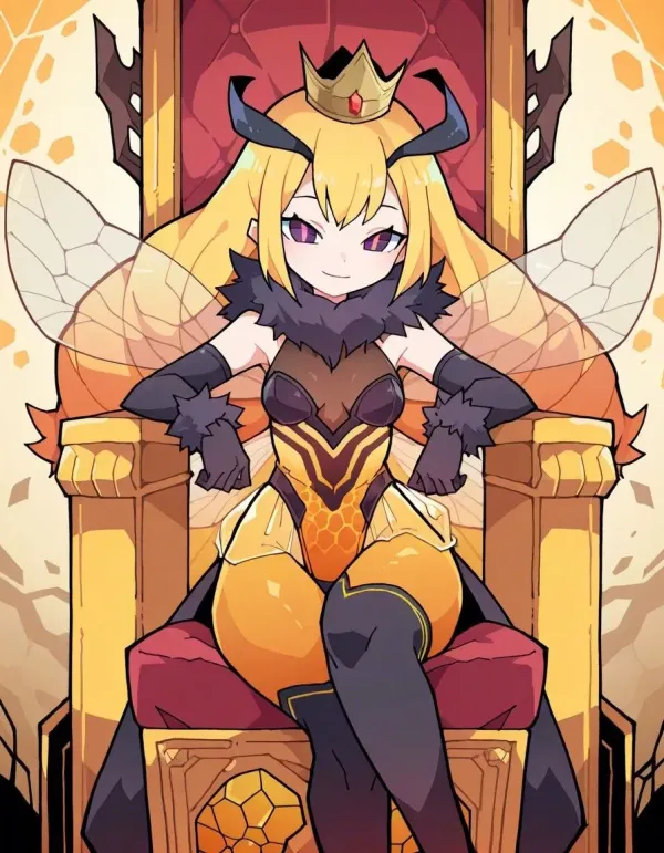 Queen Bee but LITERALLY
