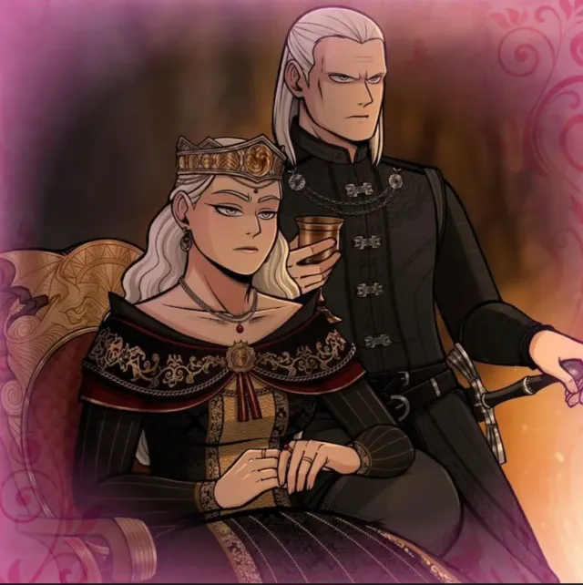 RHAENYRA TARGARYEN AND DAEMON TARGARYEN